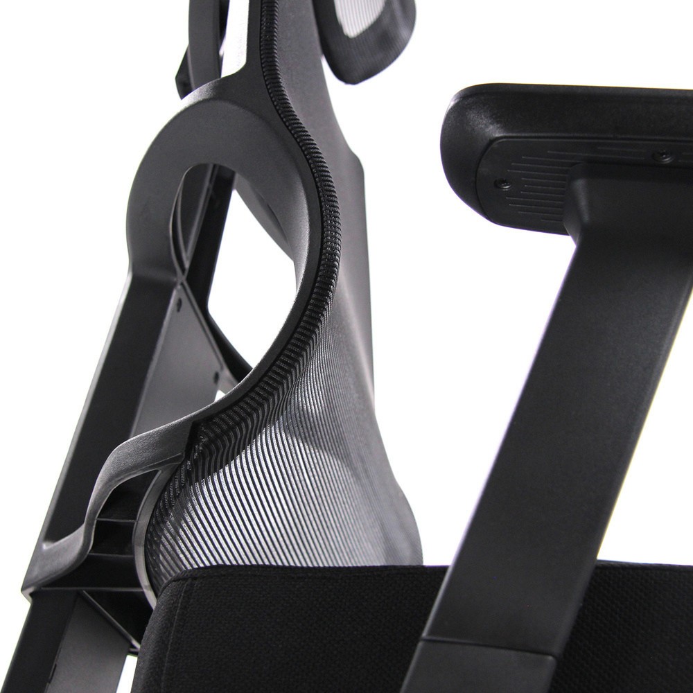 Produktabbildung Nr. 10: Siège de bureau / siège pivotant hjh OFFICE SPINIO PRO tissu/maille, noir