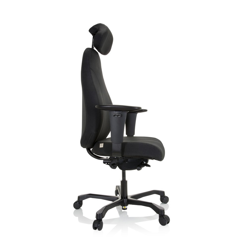 Produktabbildung Nr. 3: Siège de travail / fauteuil de direction hjh OFFICE RESISTIO XXL tissu, noir
