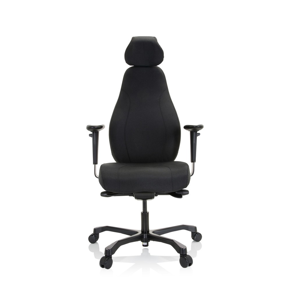 Illustration du produit: Siège de travail / fauteuil de direction hjh OFFICE RESISTIO XXL tissu, noir