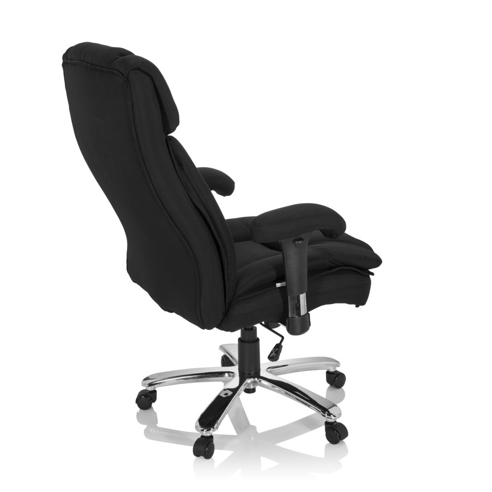 Produktabbildung Nr. 4: Siège pour personne forte / siège de bureau hjh OFFICE BUILDER XXL I tissu, noir