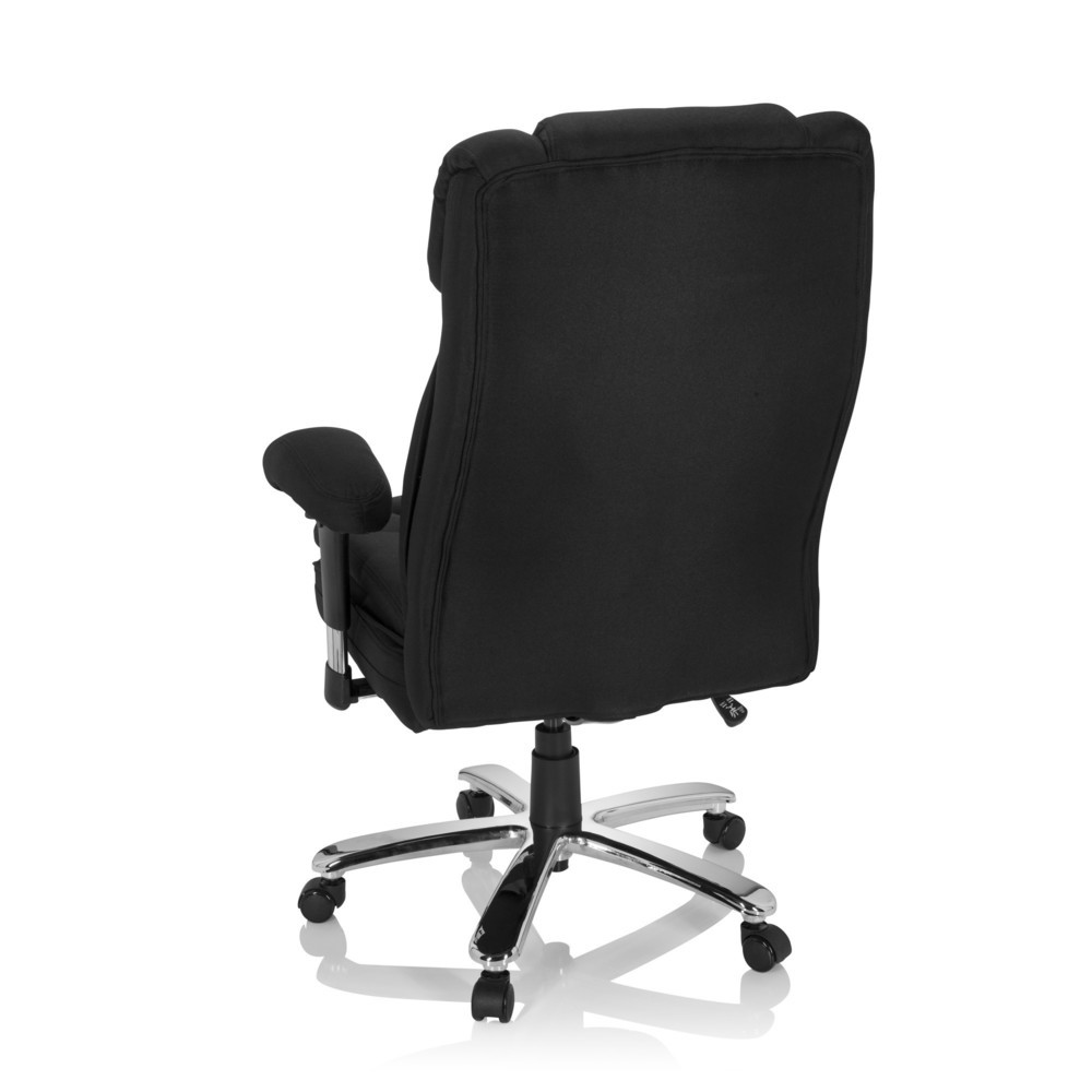 Produktabbildung Nr. 6: Siège pour personne forte / siège de bureau hjh OFFICE BUILDER XXL I tissu, noir