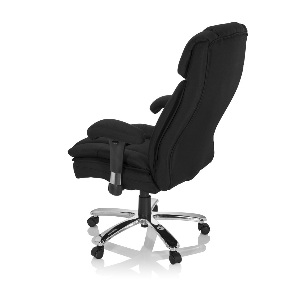 Produktabbildung Nr. 7: Siège pour personne forte / siège de bureau hjh OFFICE BUILDER XXL I tissu, noir