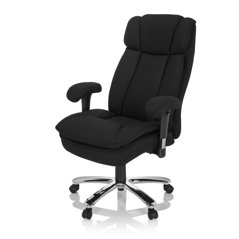 Produktabbildung Nr. 9: Siège pour personne forte / siège de bureau hjh OFFICE BUILDER XXL I tissu, noir