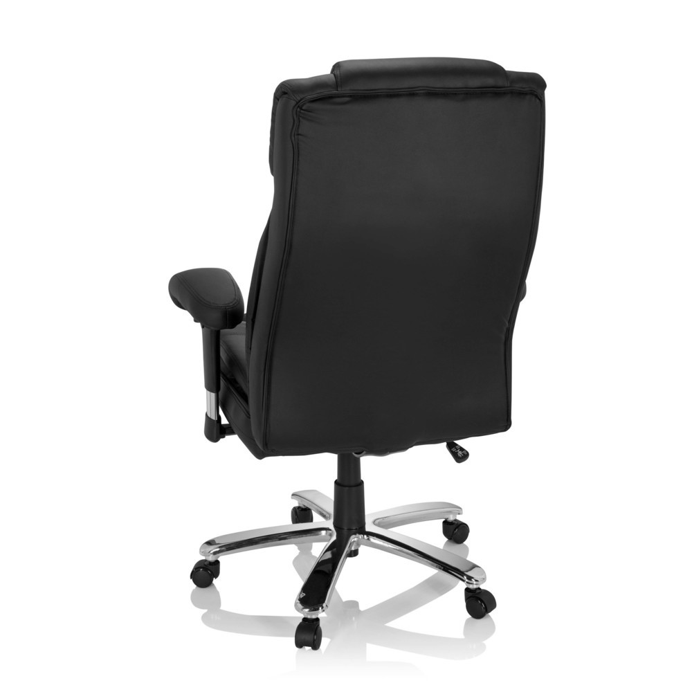 Produktabbildung Nr. 6: Siège pour personne forte / siège de bureau hjh OFFICE BUILDER XXL I PU similicuir, noir