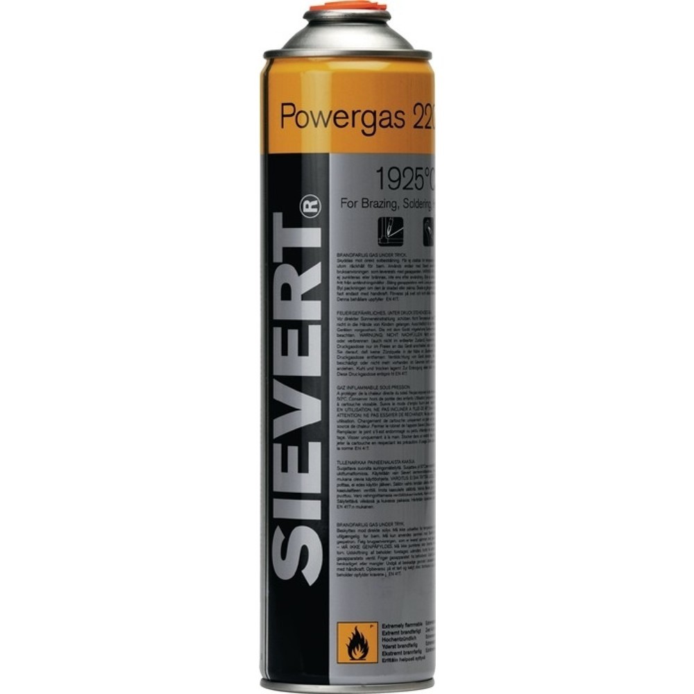 Illustration du produit: SIEVERT Schraubkartusche Powergas 2204, 336 g 600 ml, 1925 °C