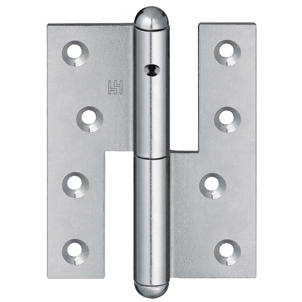 Illustration du produit: SIMONSWERK Türband Q1, ungefälzte Holzflügel, Stahl verzinkt, Rollenlänge 140 mm DIN rechts