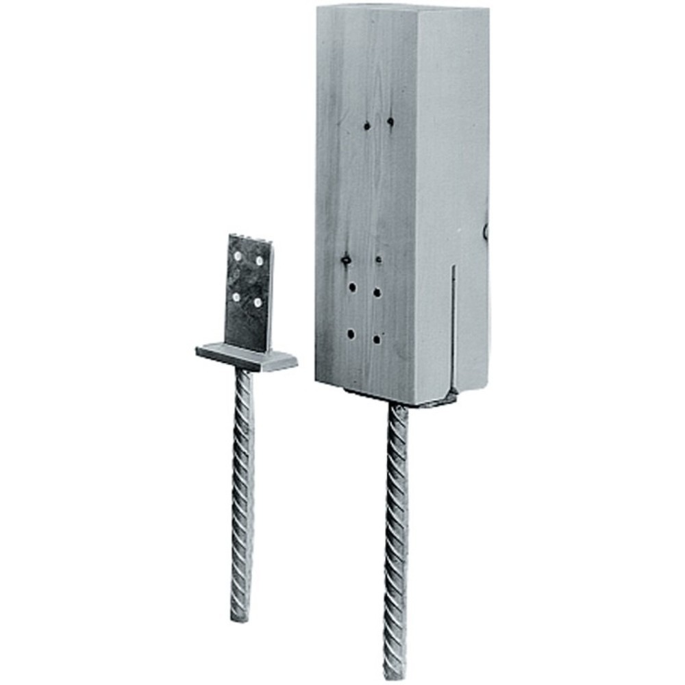 Illustration du produit: SIMPSON STRONG TIE Stützenfuß PIG, Stahl stückverzinkt zum Einbetonieren, 90 x 60 x 110 mm, Loch-Ø 8,5 mm 250 mm