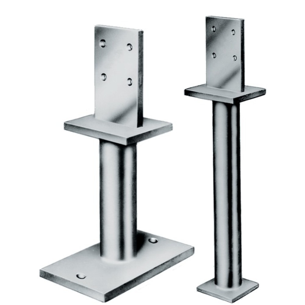 Illustration du produit: SIMPSON STRONG TIE Stützenfuß PIS / PISB, Stahl stückverzinkt zum Aufschrauben, 100 x 80 x 10 mm, Loch-Ø 8,5 mm