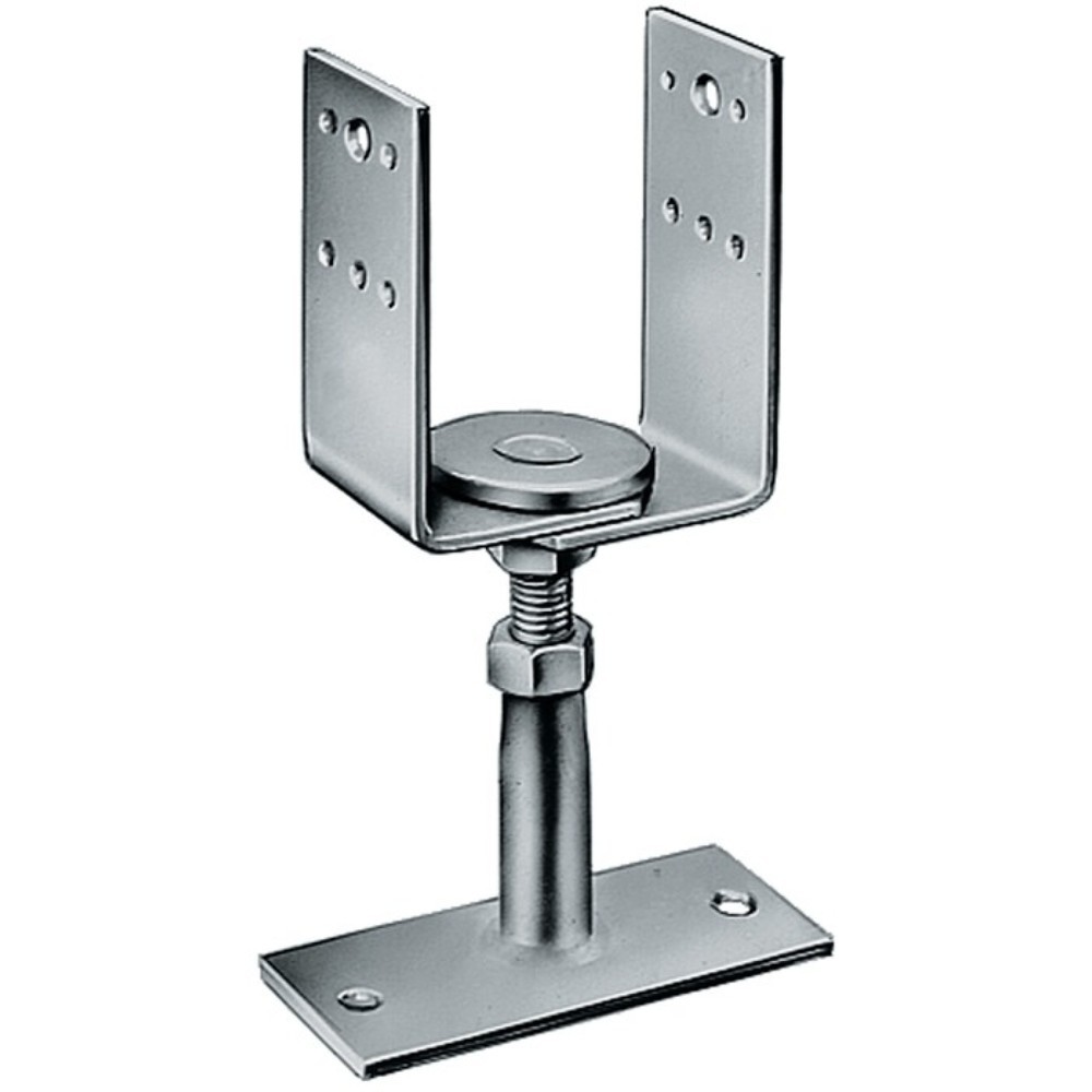 Produktabbildung: SIMPSON STRONG TIE Stützenfuss PVDB, Stahl stückverzinkt zum Aufschrauben, 70 x 160 x 8 mm