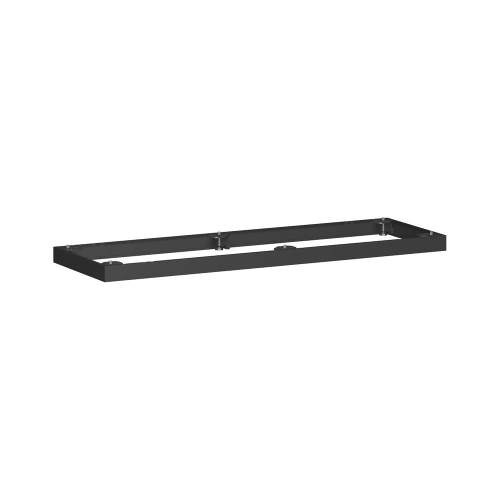 Produktabbildung Nr. 1: Socle métallique pour armoires de bureau Profi, l x p 50 x 1 200 mm, noir