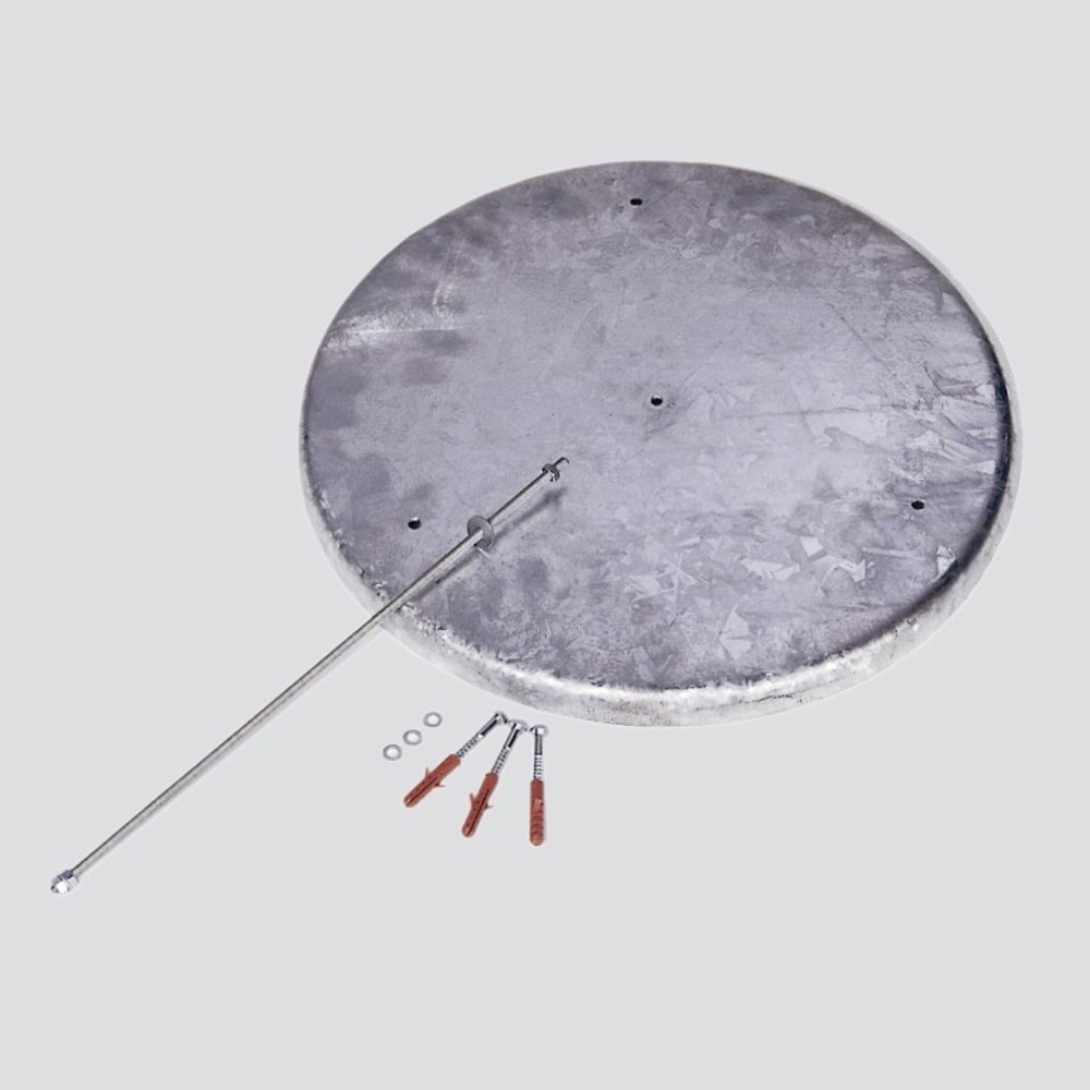 Illustration du produit: Socle pour colonne cendrier VAR® CLASSIC, avec matériel de montage