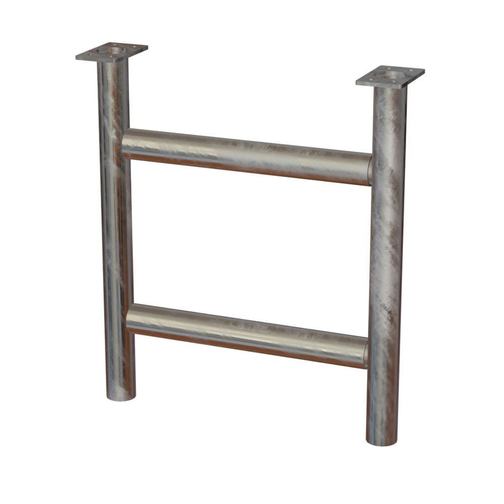 Illustration du produit: Socle pour cabinet pour chiens RENNER modèle 7077-30 à bétonner, matériel de fixation inclus