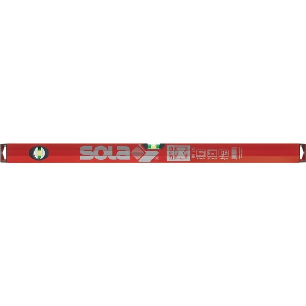 Produktabbildung: SOLA Wasserwaage BIG X 40cm Alu.rot ± 0,5mm/m