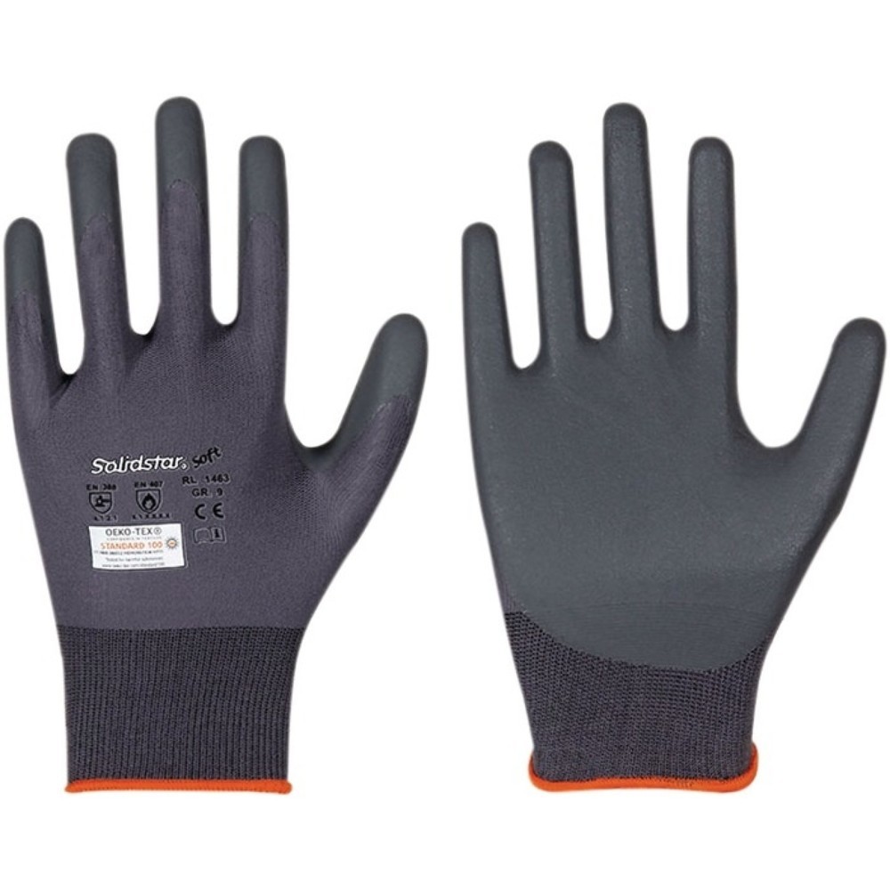 Illustration du produit: Solidstar Soft 1463 Handschuhe Gr.10, grau