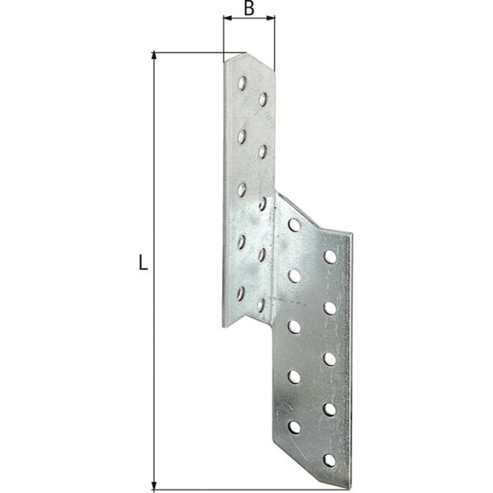 Illustration du produit: Sparrenpf.Ank.ETA-08/0170 L/R 170x32x2mm GAH
