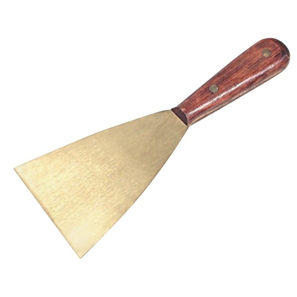Illustration du produit: Spatule en laiton largeur 40 mm épaisseur 2 mm particulièrement stable faible en