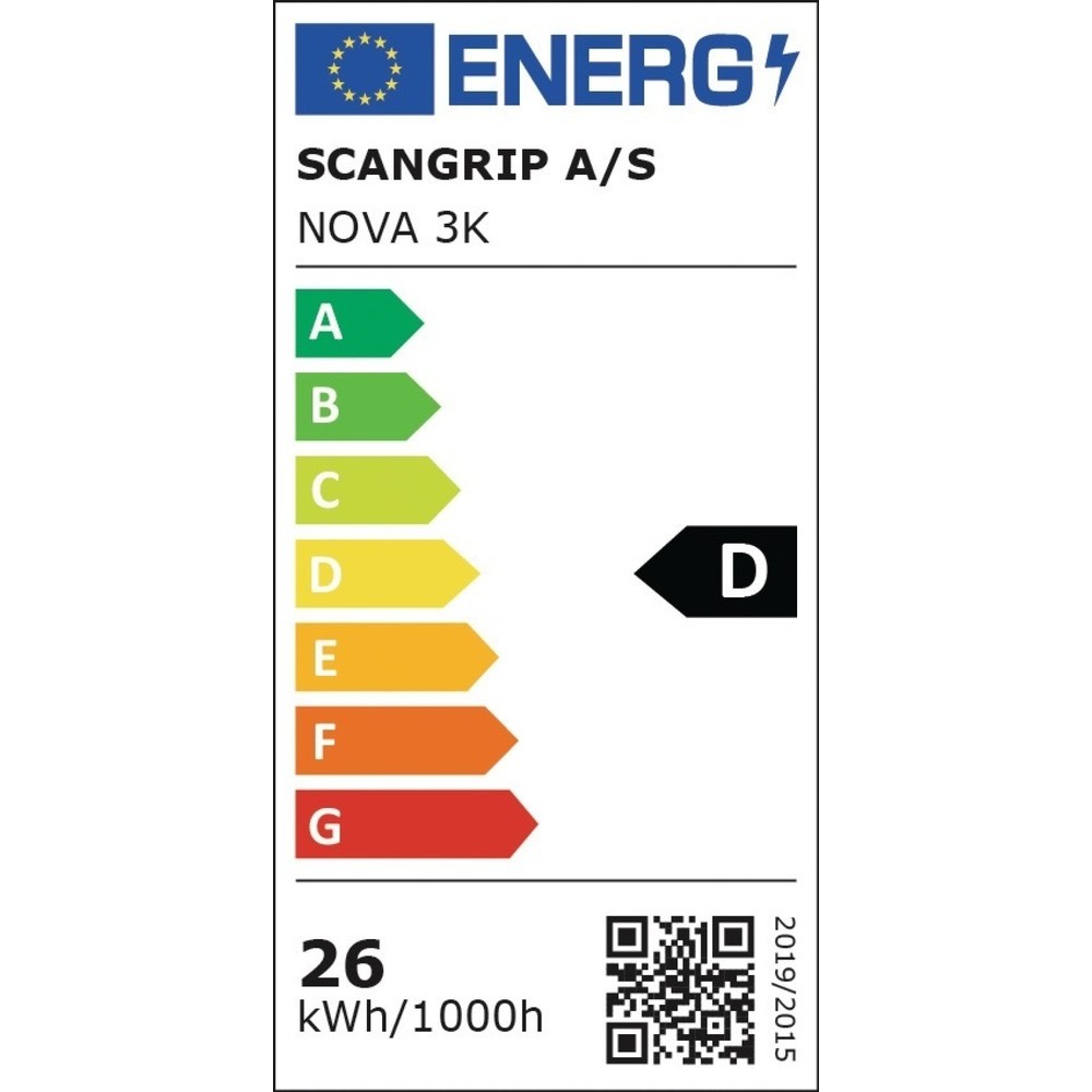 Produktabbildung Nr. 3: Projecteur à LED NOVA 3K 26 W 300-3000 lm 5 m H05RN-F 2 x 1 mm² IP67 SCANGRIP