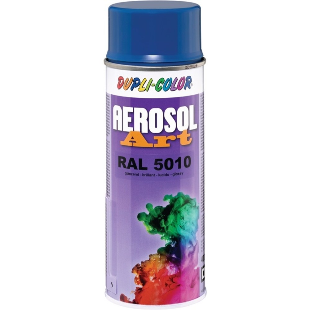 Produktabbildung Nr. 2: Spray de peinture colorée AEROSOL Art Glenzend bleu Glanzend RAL 5010 400 ml