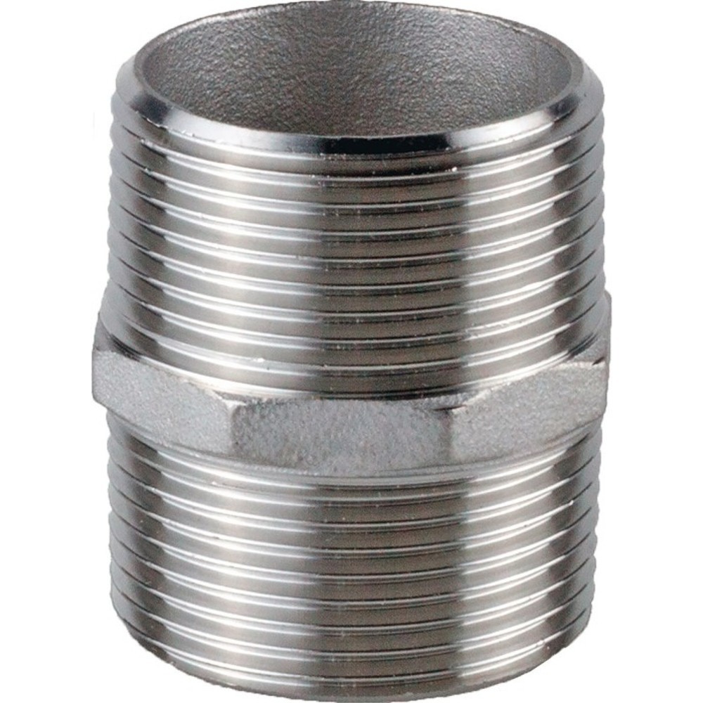 Illustration du produit: SPRINGER Doppelnippel, 340, 6-kant, NPS=1/2 ″, L 35 mm