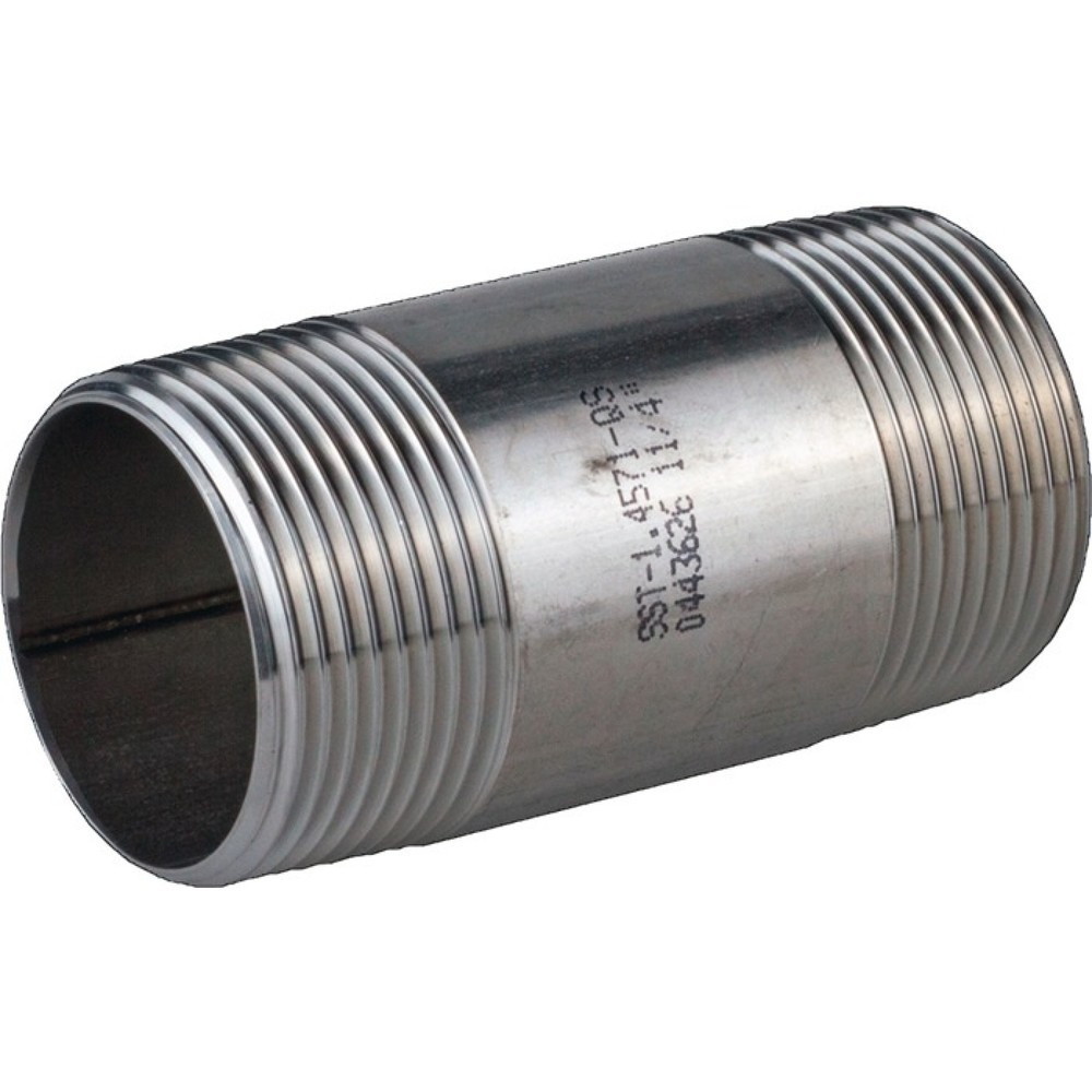 Illustration du produit: SPRINGER Rohrdoppelnippel EN 10226-1, 31004, NPS=2 ″, L 100 mm