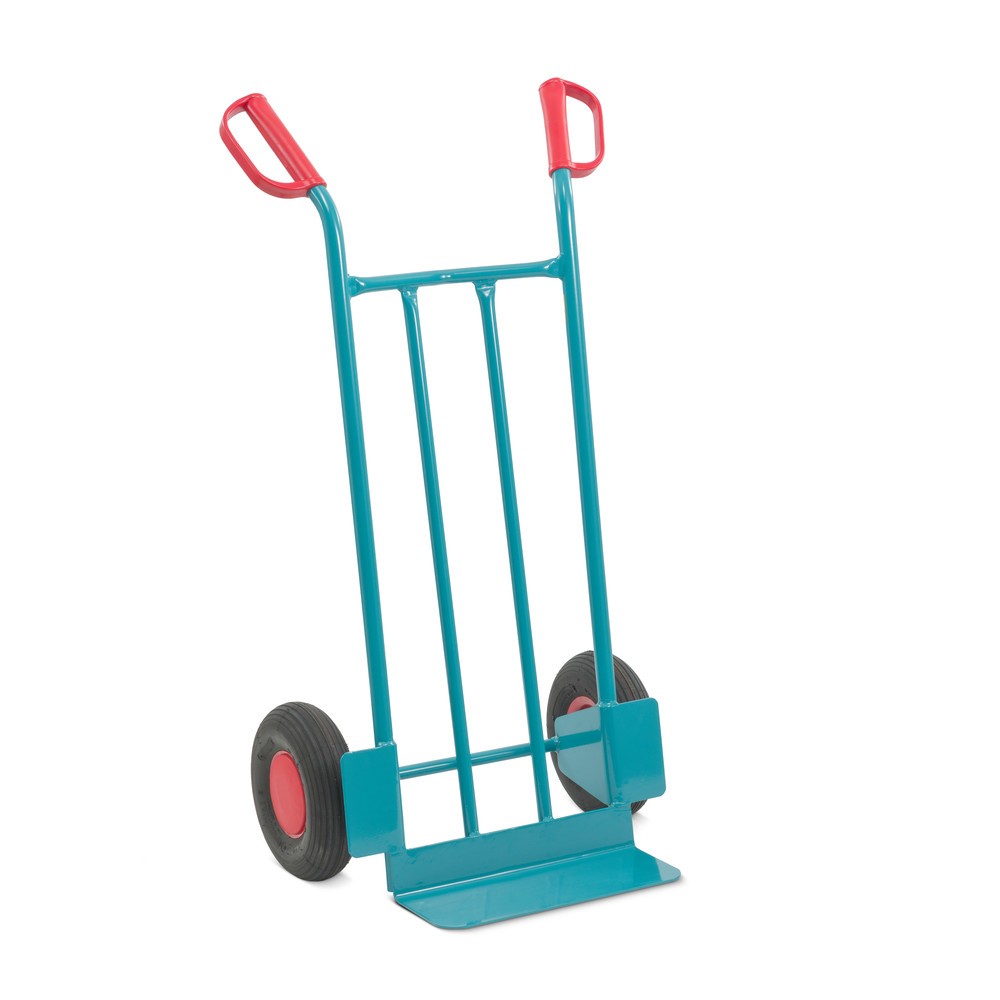 Produktabbildung Nr. 4: Stahlrohr-Karre Ameise®, TK 250 kg, Schaufel BxT 400 x 150 mm, Luft-Bereifung