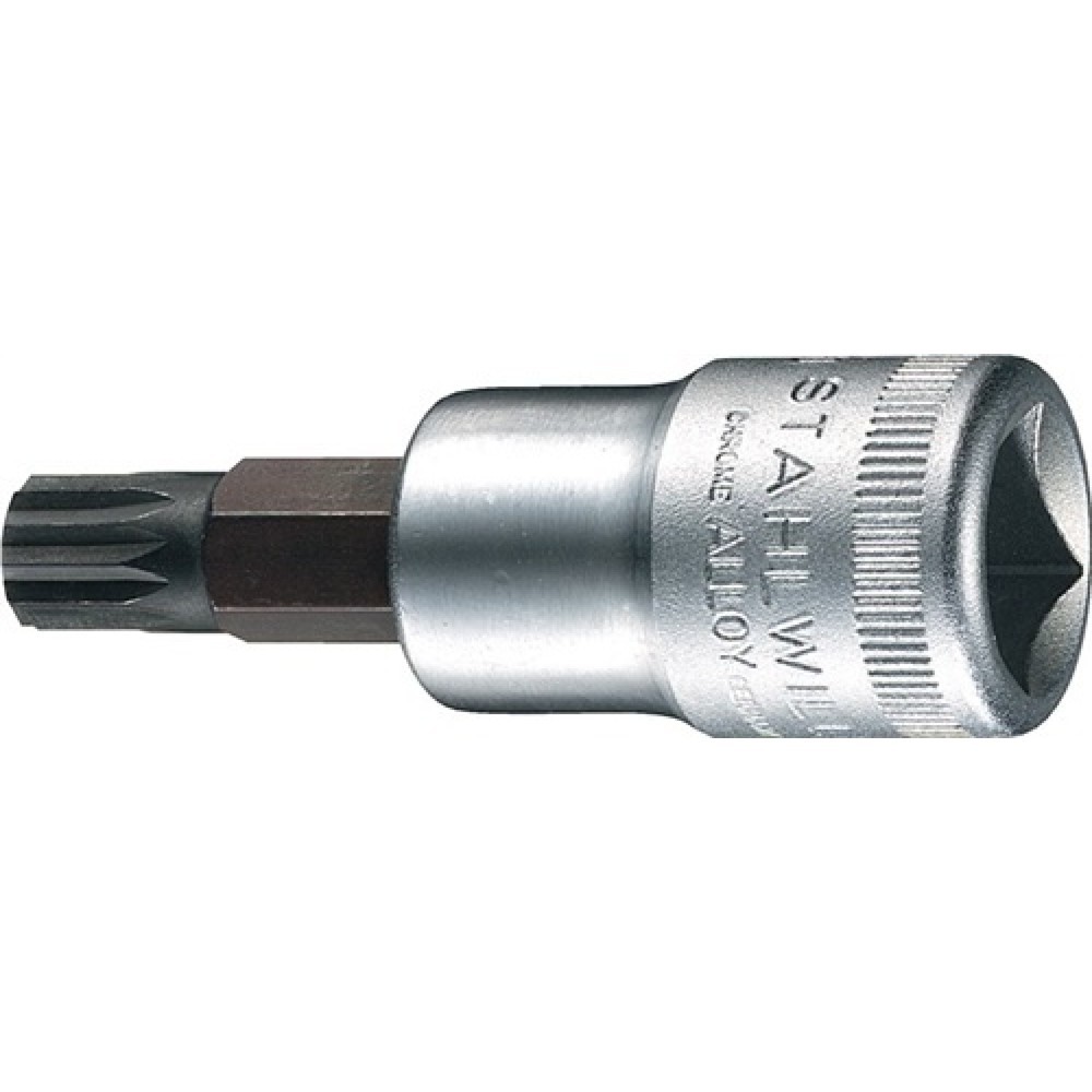 Produktabbildung: Steckschlüsseleinsatz 54 X 1/2 Zoll Innen-Vielzahn M6 L.60mm STAHLWILLE