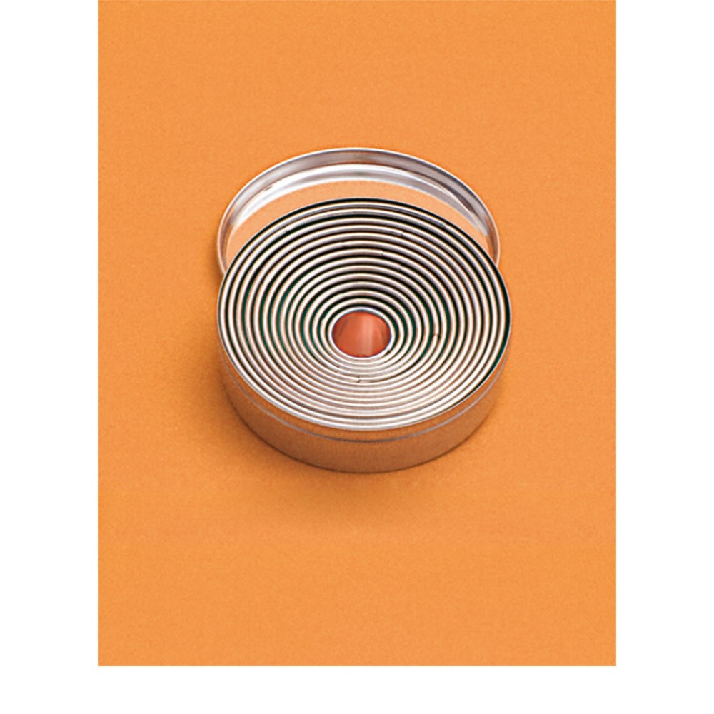 Illustration du produit: Stalgast Ausstechsatz, rund, glatt, Ø 3,4 bis 9 cm