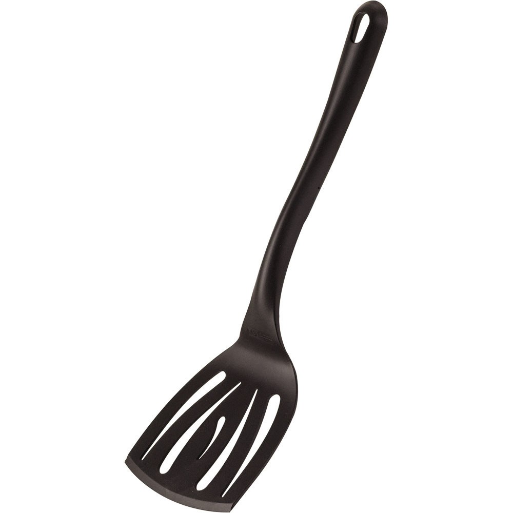 Illustration du produit: Stalgast Bratenwender geschlitzt, aus glasfaserverstärktem Material, schwarz, Länge 30 cm