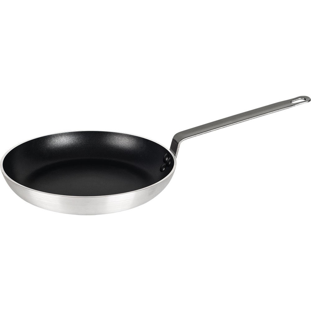 Produktabbildung: Stalgast Bratpfanne aus Aluminium mit Teflonbeschichtung für Induktion, Ø 28 cm