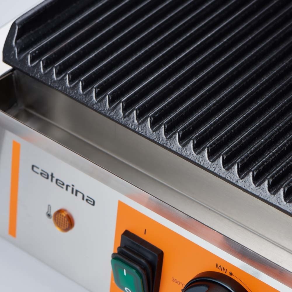 Produktabbildung Nr. 4: CATERINA Stalgast Doppel-Kontaktgrill, 570x360x200 mm (BxTxH), 3,6 kW