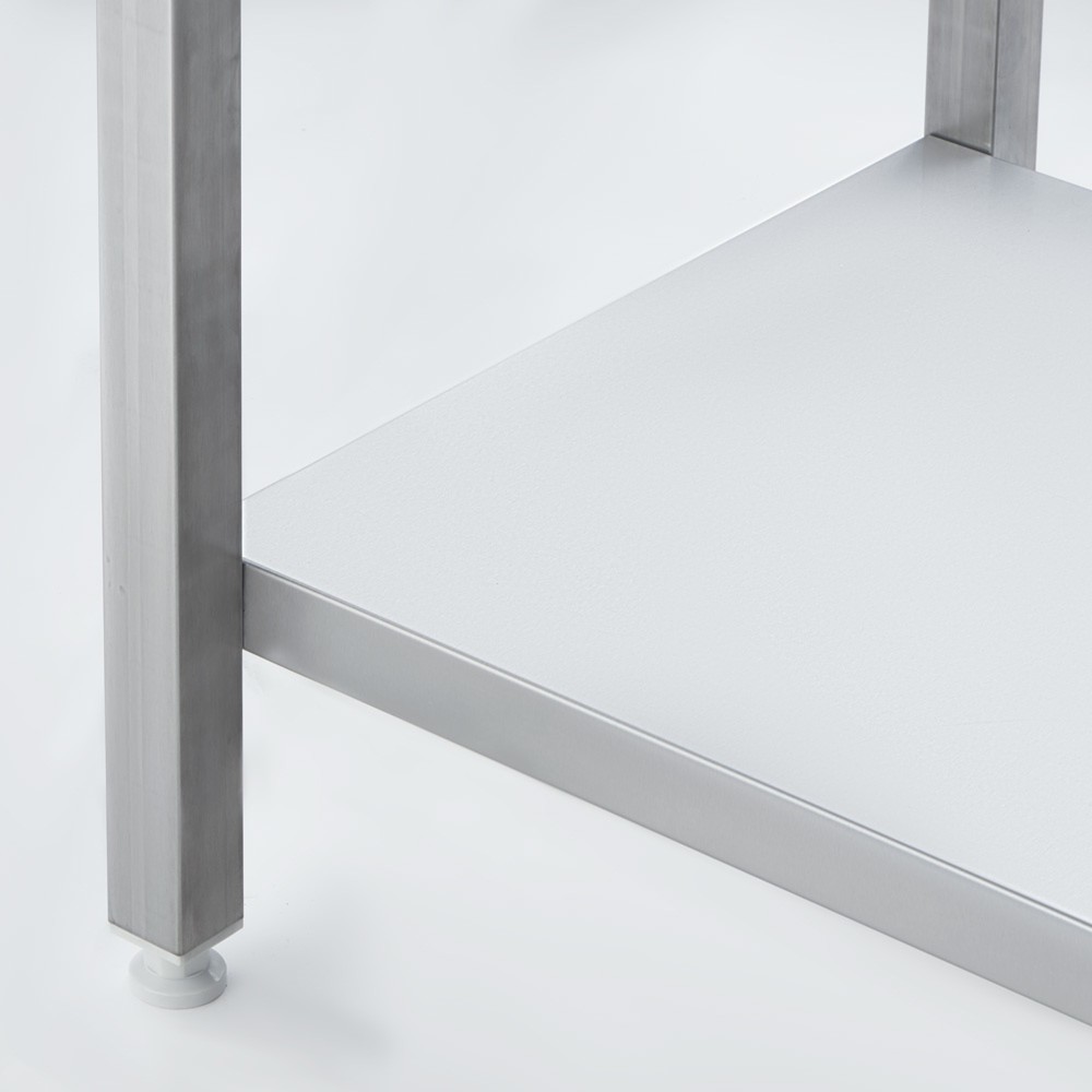 Produktabbildung Nr. 6: Stalgast Elektro-Griddleplatte als Standgerät - gerillt, Unterbau offen, 400 x 700 x 850 mm (BxTxH)