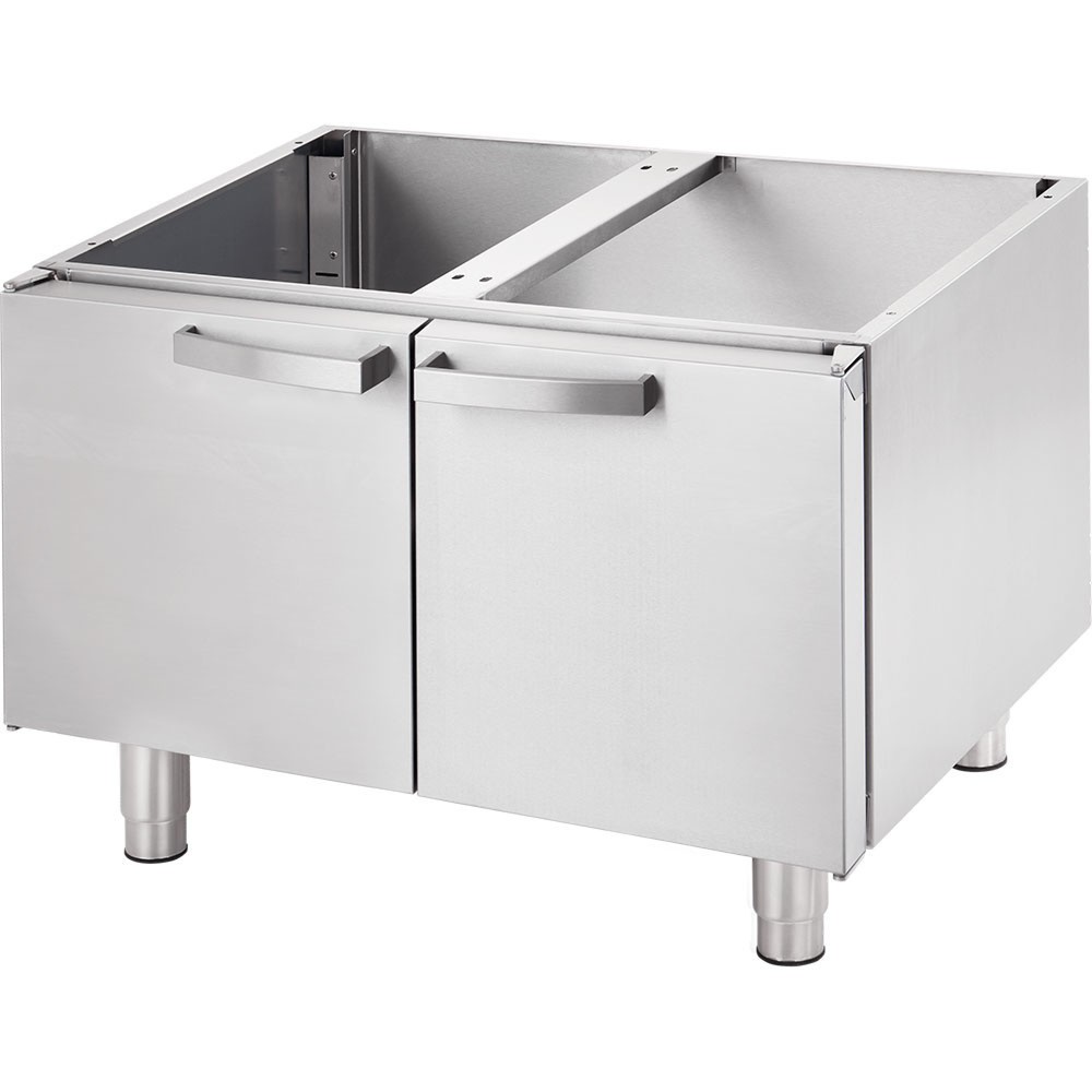 Produktabbildung Nr. 2: Stalgast Elektro-Griddleplatte als Tischgerät mit Deckel, 800x700 mm, ½ glatte/½ gerillte Grillfläche, Serie 700 ND