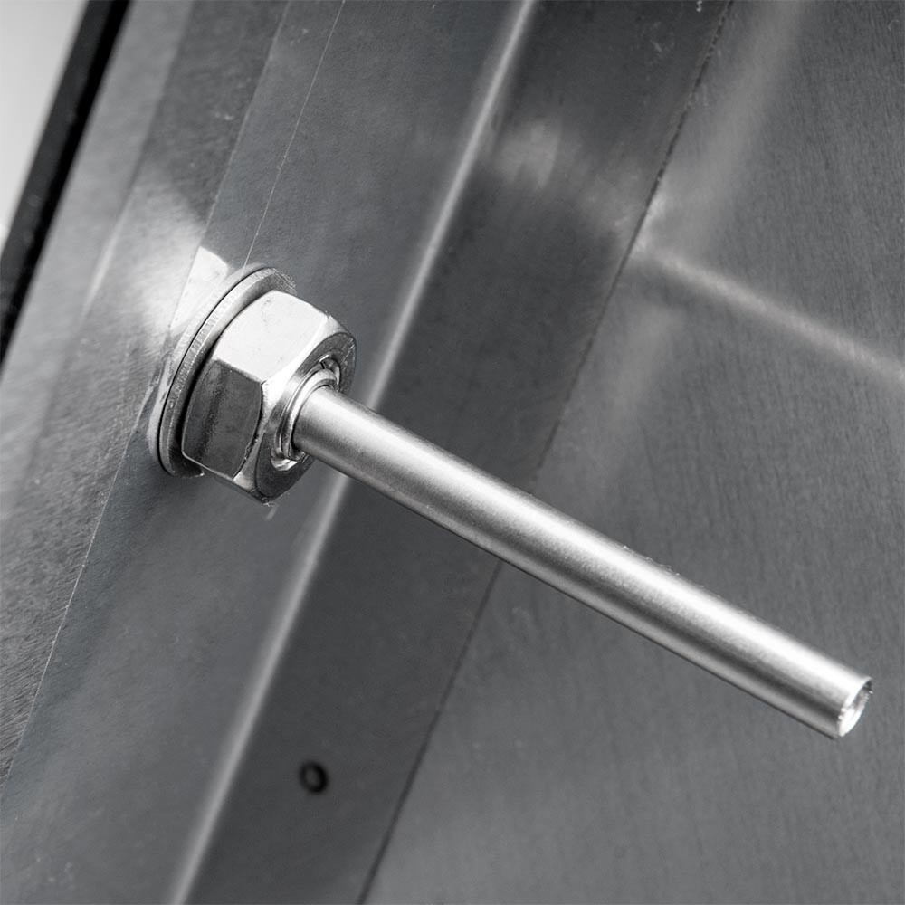 Produktabbildung Nr. 5: Stalgast Elektro-Griddleplatte als Tischgerät mit Deckel, 800x700 mm, ½ glatte/½ gerillte Grillfläche, Serie 700 ND