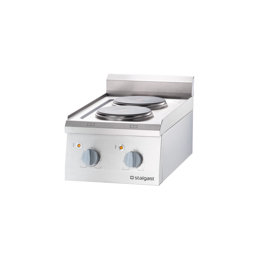 Produktabbildung Nr. 6: Stalgast Elektro-Kochfeld als Tischgerät mit 2 Herdplatten, Serie 700 ND