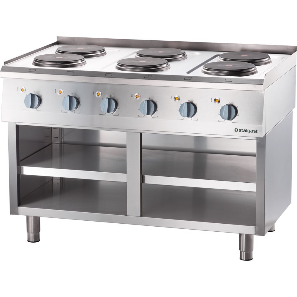 Produktabbildung Nr. 5: Stalgast Elektro-Kochfeld als Tischgerät mit 6 Herdplatten, Serie 700 ND