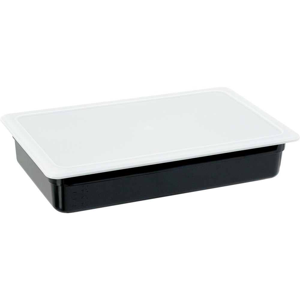 Produktabbildung Nr. 2: Stalgast Gastronormbehälter, Polycarbonat, schwarz, GN 1/1 (100 mm)