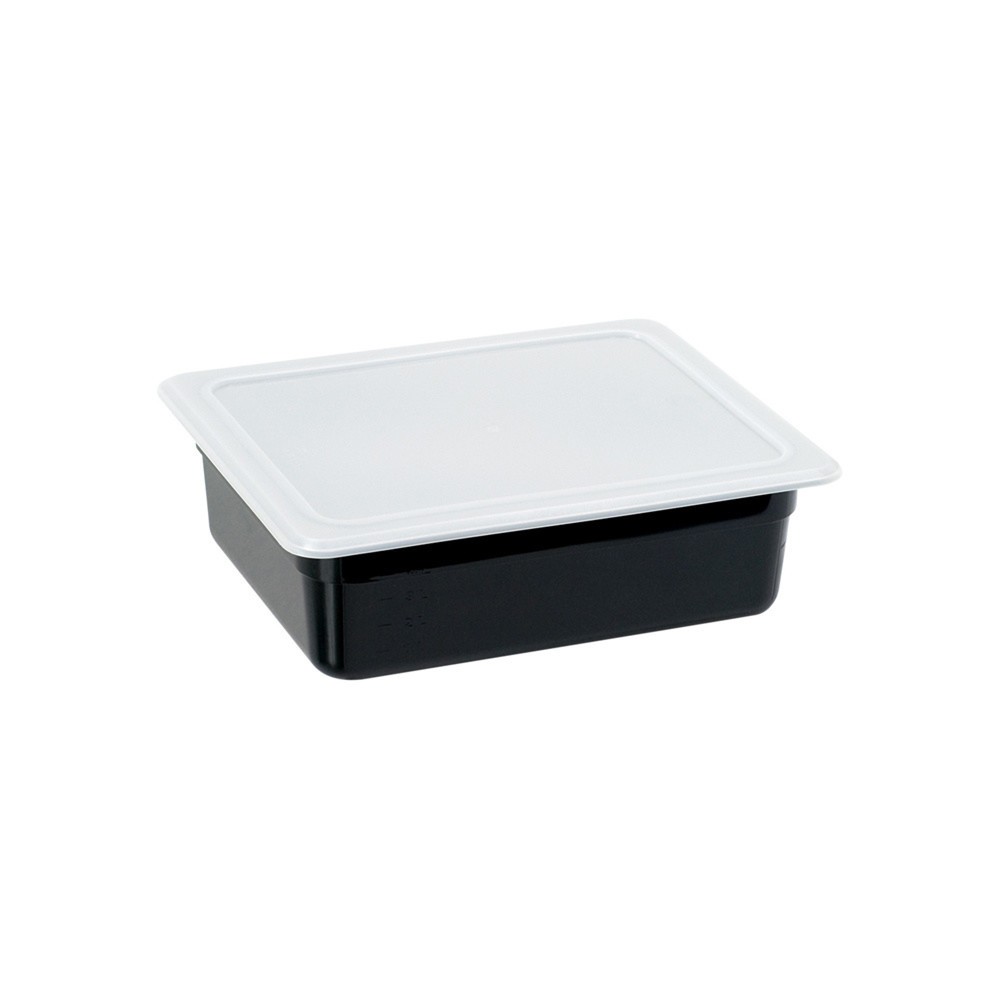 Produktabbildung Nr. 2: Stalgast Gastronormbehälter, Polycarbonat, schwarz, GN 1/2 (100 mm)