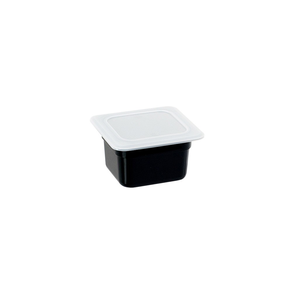 Produktabbildung Nr. 2: Stalgast Gastronormbehälter, Polycarbonat, schwarz, GN 1/6 (100 mm)