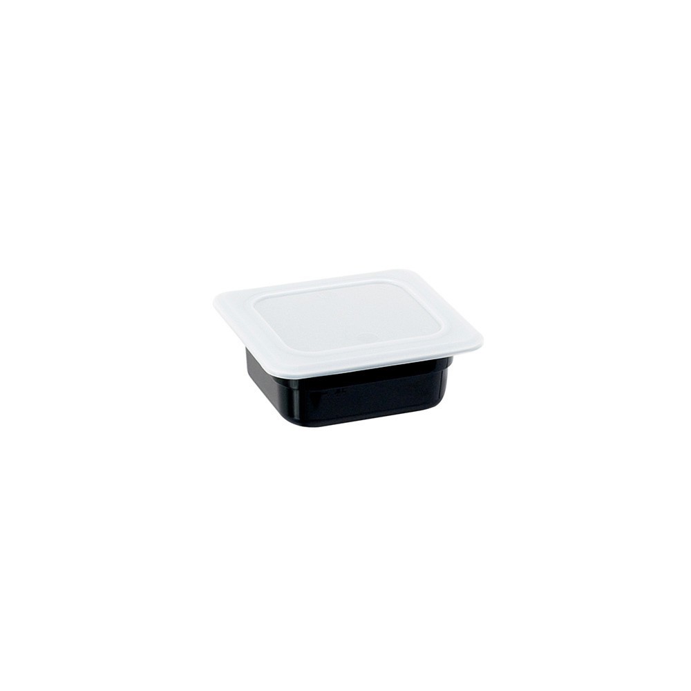 Produktabbildung Nr. 2: Stalgast Gastronormbehälter, Polycarbonat, schwarz, GN 1/6 (65 mm)