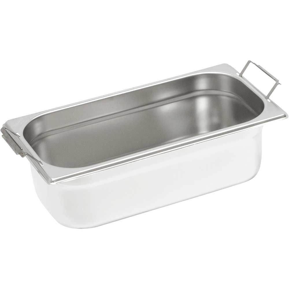 Illustration du produit: Stalgast Gastronormbehälter Serie NEW MODEL, GN 1/3 (100mm), mit Fallgriffen