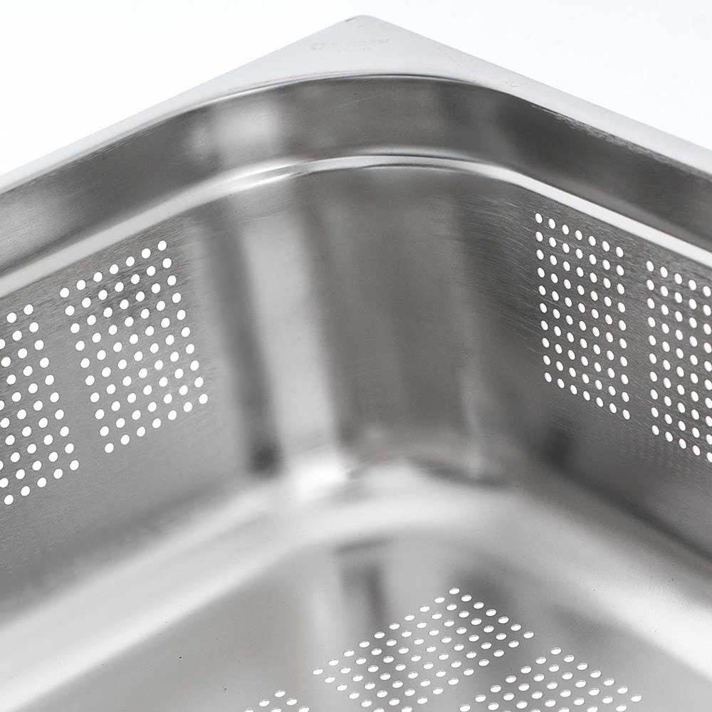 Produktabbildung Nr. 3: Stalgast Gastronormbehälter Serie STANDARD, GN 1/1 (100mm), perforiert