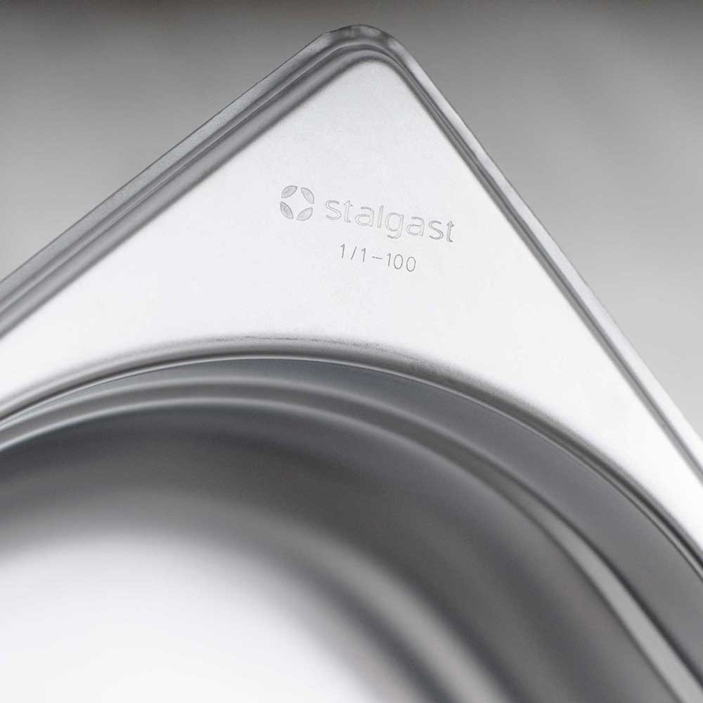 Produktabbildung Nr. 2: Stalgast Gastronormbehälter Serie STANDARD, GN 2/1 (150mm)