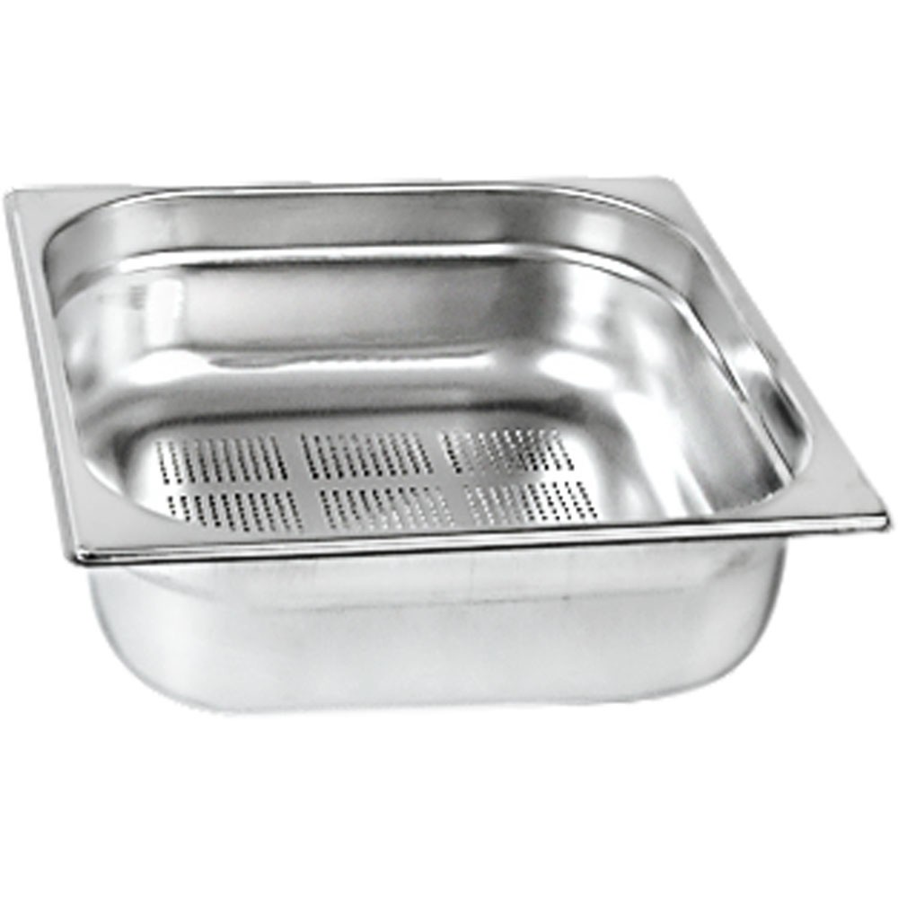 Produktabbildung: Stalgast Gastronormbehälter Serie STANDARD, GN 2/3 (65mm), perforiert