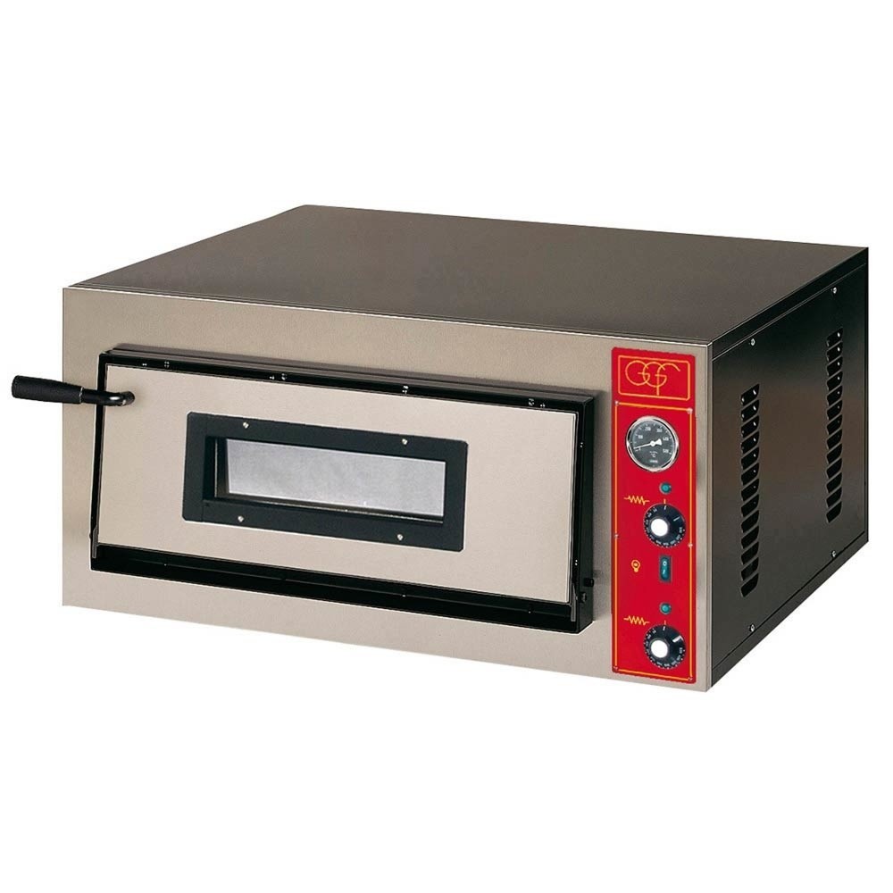 Illustration du produit: Stalgast GGF Pizzaofen mit einer Kammer, 4,2 kW, 900 x 735 x 420 mm (BxTxH)