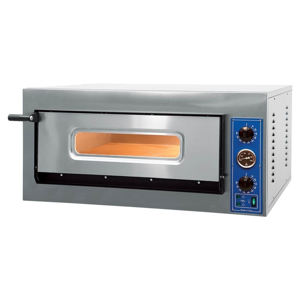 Produktabbildung: Stalgast GGF Pizzaofen mit einer Kammer, 6 kW, 1010 x 850 x 420 mm (BxTxH)