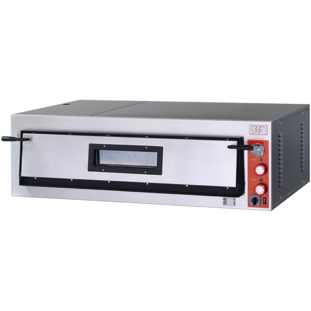 Produktabbildung: Stalgast GGF Pizzaofen mit einer Kammer, Vollschamott, 9 kW, 1370 x 850 x 420 mm (BxTxH)