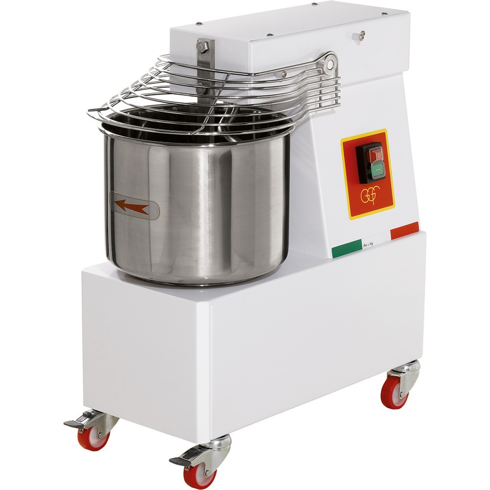 Produktabbildung: Stalgast GGF Spiral-Teigknetmaschine, Rührschüssel-Kapazität 8 kg, 0,55 kW