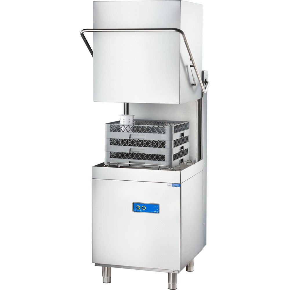 Illustration du produit: Stalgast Haubenspülmaschine Universal mit Klarspülmittel- und Reinigerdosierpumpe