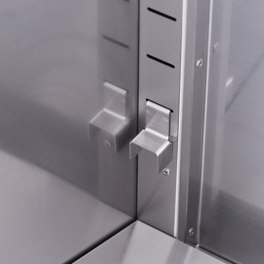 Produktabbildung Nr. 3: Stalgast Induktionsherd mit 2 Kochfeldern und 2-türigem Unterschrank, Serie 700 ND