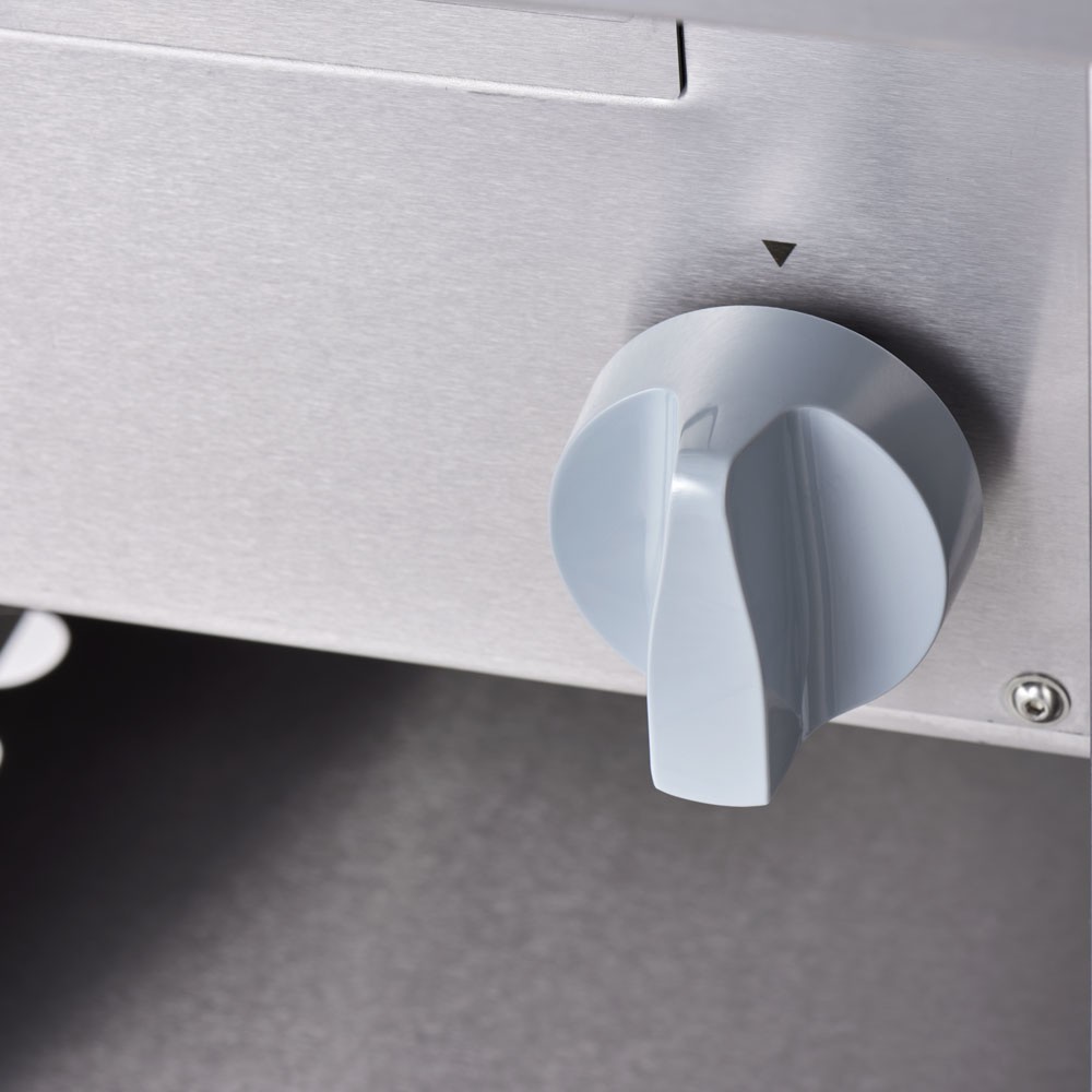 Produktabbildung Nr. 6: Stalgast Lavastein-Grill mit S-Rost für Fisch und Meeresfrüchte, Serie 700 ND, 400 mm